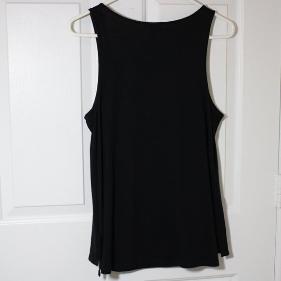 🎄Express Women's Sleeveless Sequins Tank, Camisole Black | Si… - Picture 8 of 8